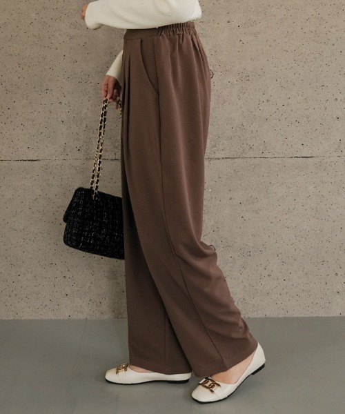 aquagarage(アクアガレージ)の「タックジョーゼットパンツ(その他パンツ・レディース・ブラック/ブルー/グレー・M/L)」の22枚目の写真