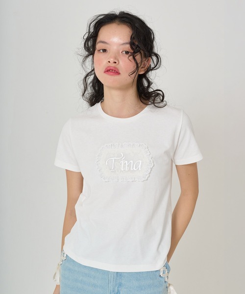 オフショルナンバーTシャツ | Leina | TINA：JOJUN