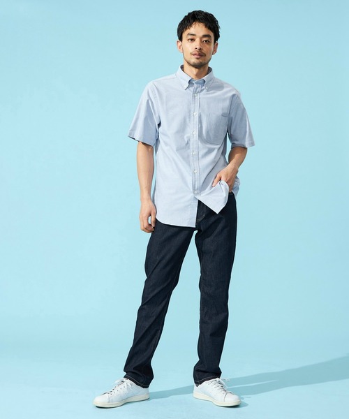 EDWIN(エドウィン)の「EDWIN エドウィン【大きいサイズ】【夏用】ジャージーズ COOL ストレート ジーンズ デニムパンツ ストレッチ 涼しい(デニムパンツ・メンズ・インディゴブルー/ダークインディゴブルー/ライトインディゴブルー・3L/4L/5L/2L)」の12枚目の写真