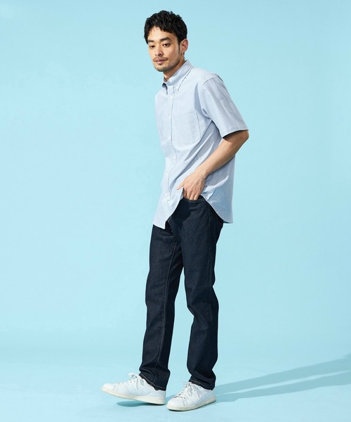 EDWIN(エドウィン)の「EDWIN エドウィン【大きいサイズ】【夏用】ジャージーズ COOL ストレート ジーンズ デニムパンツ ストレッチ 涼しい(デニムパンツ・メンズ・インディゴブルー/ダークインディゴブルー/ライトインディゴブルー・3L/4L/5L/2L)」の14枚目の写真