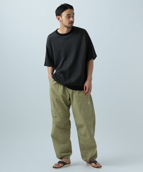BAYFLOW（ベイフロー）の「【BUDDIES Dept.】コットンナイロンパラシュートパンツ（その他パンツ・メンズ・カーキ/ブラック/ベージュ・MEDIUM/LARGE）」の8枚目の写真