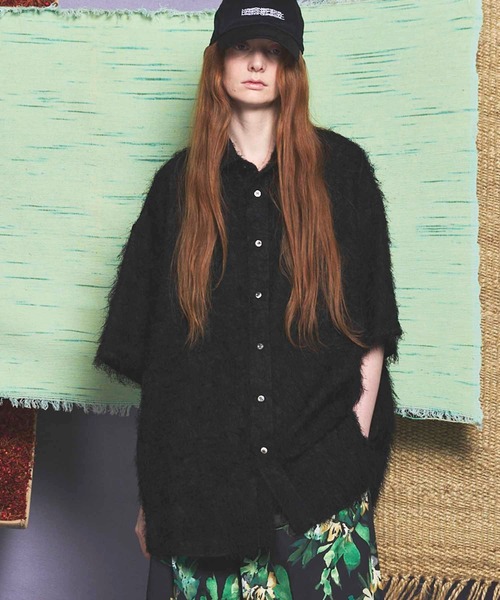 プライムオーバーレギュラーカラーショートスリーブシャツコート MAISON SPECIAL（メゾンスペシャル）の「《UNISEX》【LIMITED