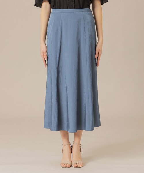 MACKINTOSH LONDON（マッキントッシュ ロンドン）の「シルキーサテンスカート（スカート・レディース・ライトブルー/ブラウン系その他・38/36）」の11枚目の写真