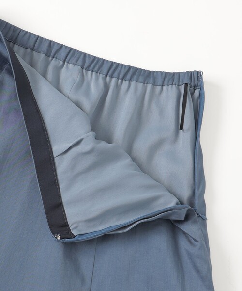 MACKINTOSH LONDON（マッキントッシュ ロンドン）の「シルキーサテンスカート（スカート・レディース・ライトブルー/ブラウン系その他・38/36）」の7枚目の写真