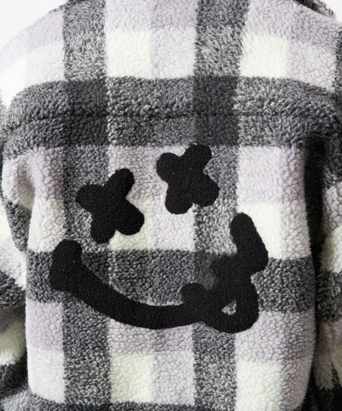 STUD MUFFIN(スタッドマフィン)の「STUD MUFFIN/スタッドマフィン/ブロックチェックムックボア サガラパッチワーク ブルゾン(ブルゾン・メンズ・ベージュ/グレー・2/3/4)」の17枚目の写真