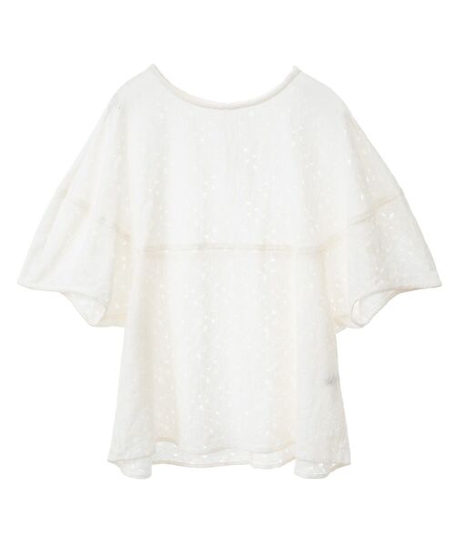 YECCA VECCA（イェッカヴェッカ）の「レースブラウス（シャツ/ブラウス・レディース・ブラック/グリーン/オフホワイト・FREE）」の15枚目の写真