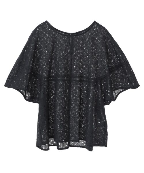 YECCA VECCA（イェッカヴェッカ）の「レースブラウス（シャツ/ブラウス・レディース・ブラック/グリーン/オフホワイト・FREE）」の16枚目の写真