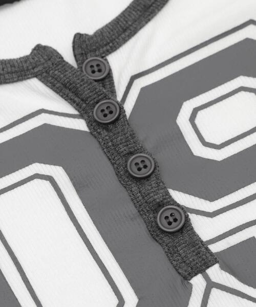 dispark（ディスパーク）の「DISPARK/ナンバリングガーターピチT（Tシャツ/カットソー・レディース・ネイビー/ホワイト・FREE）」の18枚目の写真
