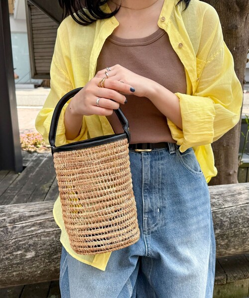 fredy emue パール付き　かごバッグ　タグ付き新品 かごバッグ｜バッグ｜fredy emue(フレディ エミュ）｜NOLLEY'S