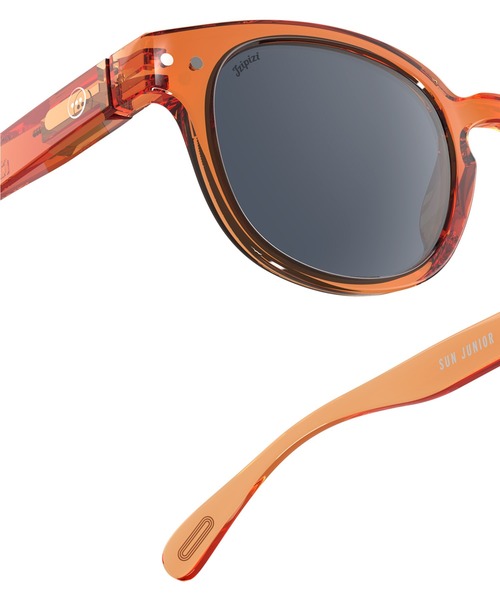 JUNIOR SUN＃gblack | IZIPIZI ONLINE STORE ＊値下げ＊Sun Junior #G (Black)｜イジピジ 【新品未使用】IZIPIZI/SUN JUNIOR #C