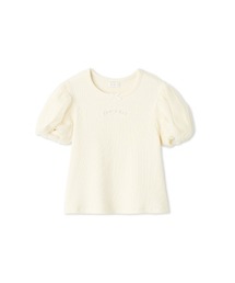 パフスリーブ」に該当するTシャツ/カットソー（ホワイト/白色系