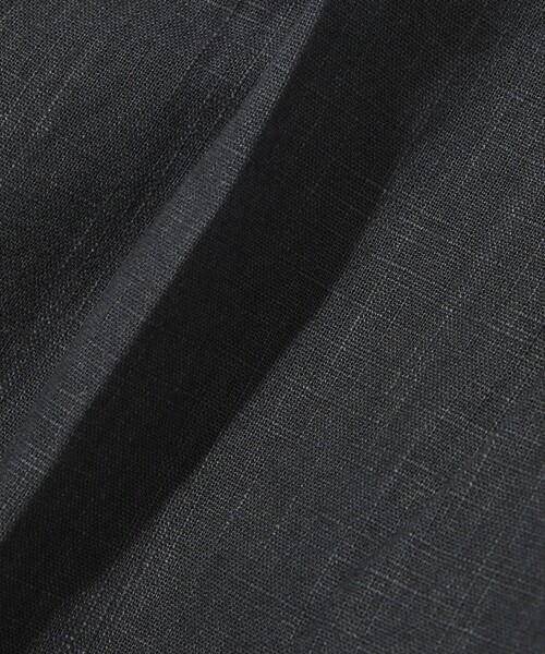FREAK'S STORE（フリークスストア）の「LINEN COTTON EASY SLACKS/リネン コットン イージースラックスパンツ【セットアップ対応】（スラックス・メンズ・ブラック/オフホワイト/チャコールグレー/ベージュ・MEDIUM/LARGE）」の8枚目の写真