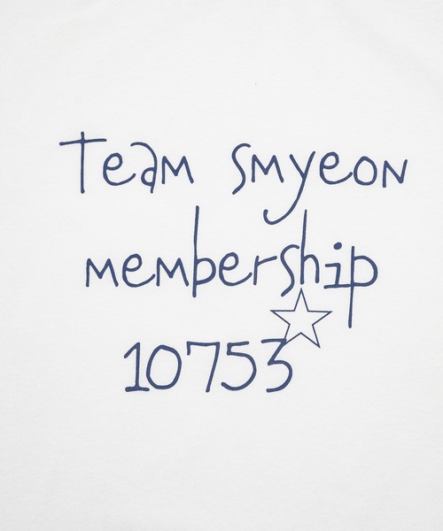 Smyeon(スミョン)の「smyeon member T-shirt/スミョンメンバーTシャツ☆彡(Tシャツ/カットソー・レディース・ブラック/イエロー/ホワイト・FREE)」の12枚目の写真