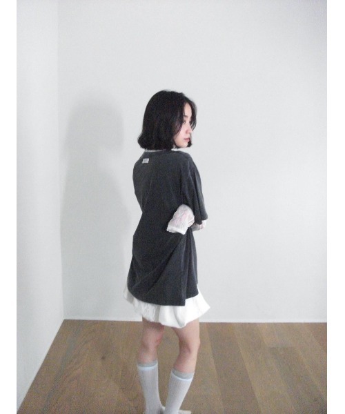 Smyeon(スミョン)の「smyeon member T-shirt/スミョンメンバーTシャツ☆彡(Tシャツ/カットソー・レディース・ブラック/イエロー/ホワイト・FREE)」の4枚目の写真