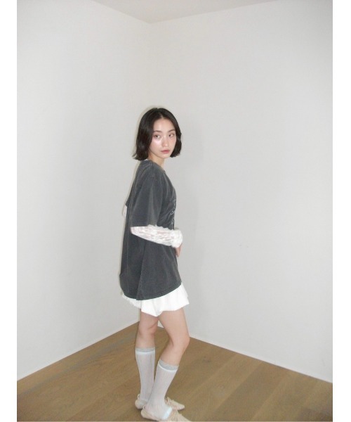 Smyeon(スミョン)の「smyeon member T-shirt/スミョンメンバーTシャツ☆彡(Tシャツ/カットソー・レディース・ブラック/イエロー/ホワイト・FREE)」の5枚目の写真