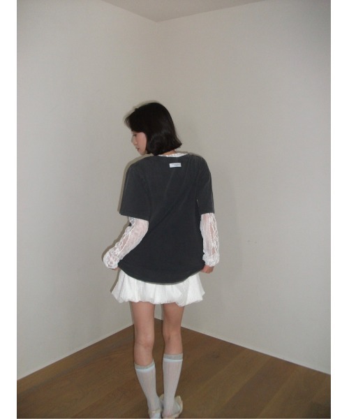 Smyeon(スミョン)の「smyeon member T-shirt/スミョンメンバーTシャツ☆彡(Tシャツ/カットソー・レディース・ブラック/イエロー/ホワイト・FREE)」の6枚目の写真