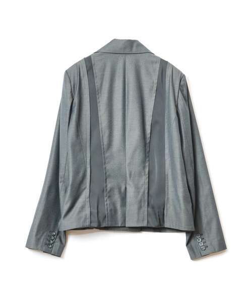 AULA AILA（アウラアイラ）の「2WAYルーズジャケット（テーラードジャケット・レディース・ブラック/グレー/ブラウン・0）」の14枚目の写真