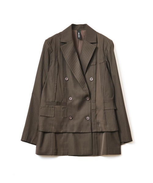 セール】2WAYルーズジャケット（テーラードジャケット）｜AULA AILA