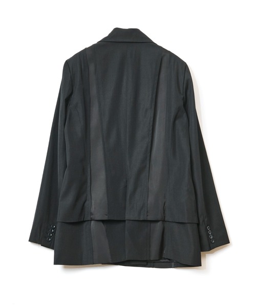 AULA AILA（アウラアイラ）の「2WAYルーズジャケット（テーラードジャケット・レディース・ブラック/グレー/ブラウン・0）」の12枚目の写真