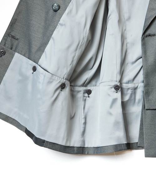 AULA AILA（アウラアイラ）の「2WAYルーズジャケット（テーラードジャケット・レディース・ブラック/グレー/ブラウン・0）」の19枚目の写真