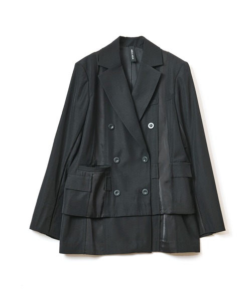 セール】2WAYルーズジャケット（テーラードジャケット）｜AULA AILA