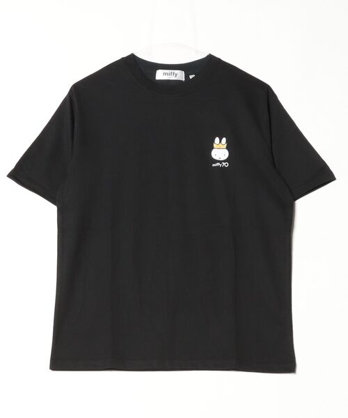 ALPEN / SPORTS DEPO SELECT（アルペンスポーツデポセレクト）の「ノーブランド  miffy70th ワンポイントTシャツ（Tシャツ/カットソー・レディース・ブラック/ホワイト・S/M/L/XL）」の2枚目の写真