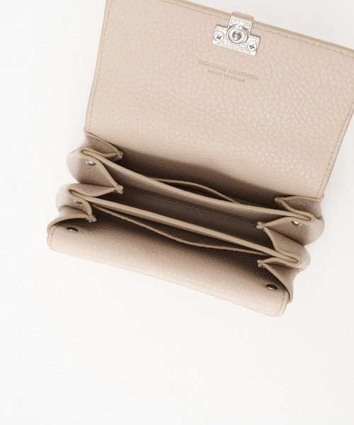 IACUCCI イアクッチ　アバ ウォレット　ベージュ　財布 アバ ウォレット CERVO / IACUCCI | ファッション通販 【公式