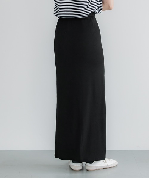 coca(coca)(コカ)の「【WEB限定セール】リブタイトスカート(スカート・レディース・チャコール/ブラック・M/L/XL)」の21枚目の写真