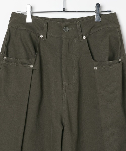 3.3 Field Trip （3.3フィールドトリップ）の「3.3 Field Trip／タックバルーンパンツ（カーゴパンツ・レディース・ブラウン/アイボリー/チャコール・SMALL/MEDIUM）」の14枚目の写真