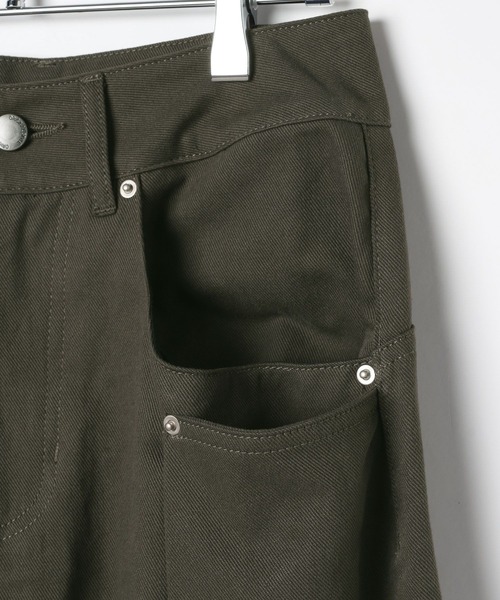 3.3 Field Trip （3.3フィールドトリップ）の「3.3 Field Trip／タックバルーンパンツ（カーゴパンツ・レディース・ブラウン/アイボリー/チャコール・SMALL/MEDIUM）」の17枚目の写真