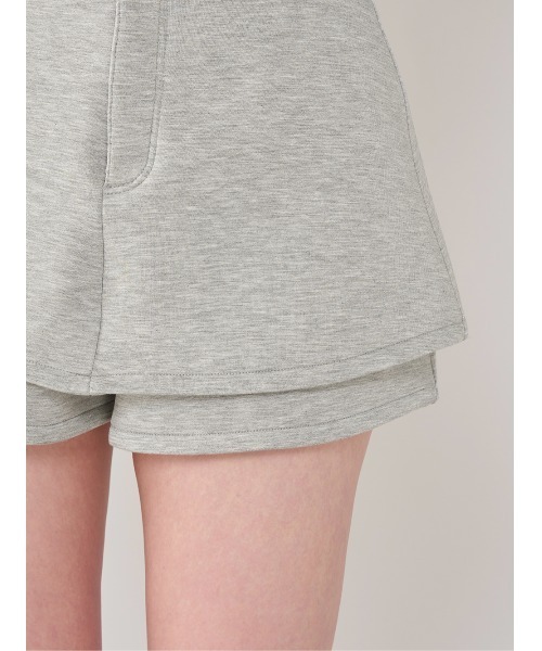 darich シルエットカットスカートライクショートパンツ　GRY シルエットカットスカートライクショートパンツ – Darich