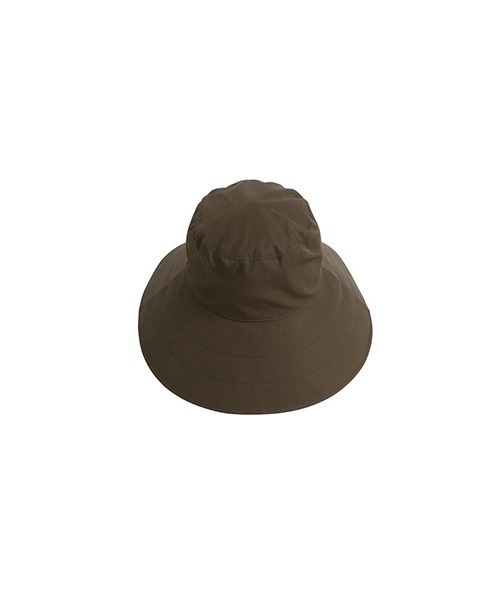 KIJIMA TAKAYUKI（キジマ　タカユキ）の「KIJIMA TAKAYUKI / キジマ タカユキ：【レディース】VENTILE WIDE BRIM BUCKET HAT：W-251136[ANN]（ハット・レディース・カーキ・1）」の2枚目の写真
