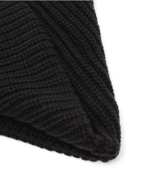 RAGEBLUE(レイジブルー)の「ローゲージスヌード/705386(ストール/ショール・メンズ・ダークグレー/ブラック/ネイビー・FREE)」の6枚目の写真