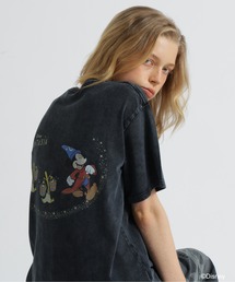 《Disney Collection》FANTASIA / MICKEY MOUSE / BROOM T-SHIRT / AVIREXWOMAN