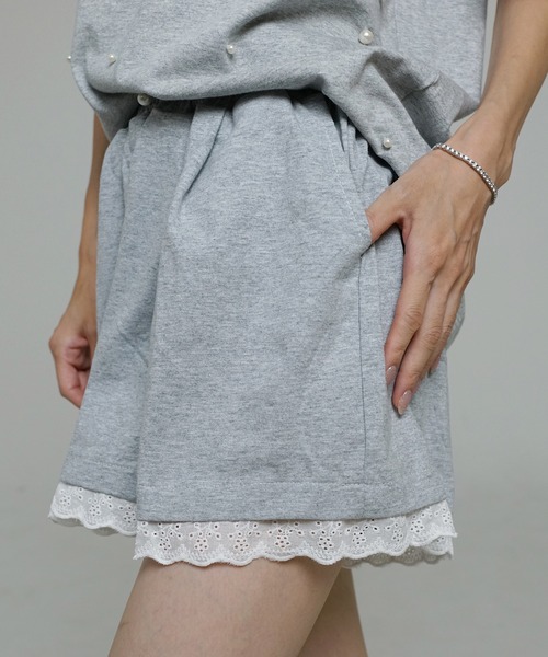マーズ同型　レースショートパンツ レースショートパンツ（その他パンツ）｜sedacle girl
