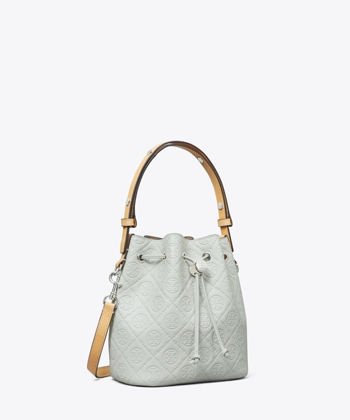TORY BURCH バケットバッグ モノグラム Amazon | Tory Burch レディース T モノグラム ジャカード