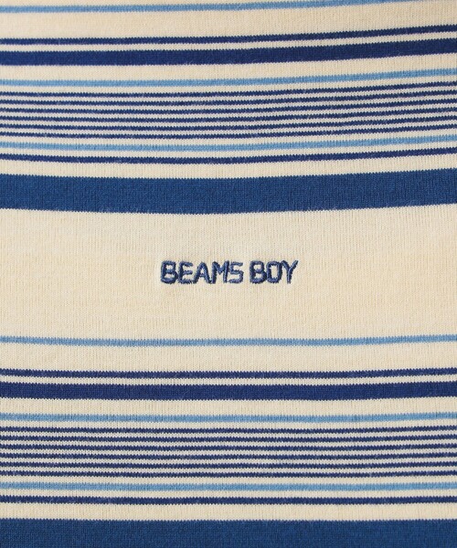 インボイス原本♪CH◆ 33 ホースシューロゴ ネイビー ロンT BEAMS BOY（ビームス ボーイ）ロゴ フットボール ロングスリーブ