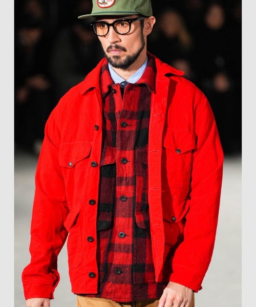 FILSON」W-NAME 縮絨 WOOL - MACKINAW CRUISER JACKET（ブルゾン