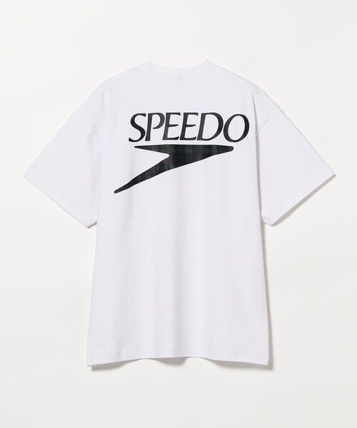 【25SS/新品/56,000円】ebureツイードトップス38 セール】【別注】Speedo / Logo Tee 25SS（Tシャツ/カットソー