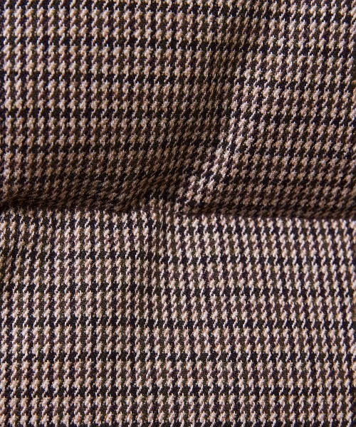 DOUBLE STANDARD CLOTHING(ダブルスタンダードクロージング)の「Chic-Tweed ガンクラブチェックダウン(ダウンジャケット/コート・レディース・ベージュ・36)」の3枚目の写真