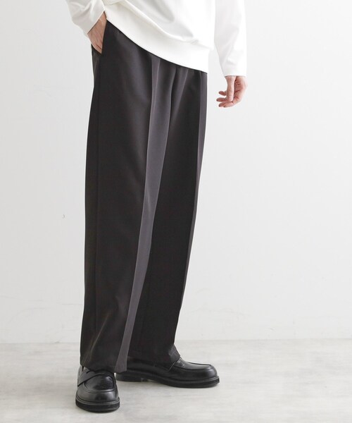 tk.TAKEO KIKUCHI(ティーケータケオキクチ)の「◆【セットアップ対応】360度ストレッチ ワイドテーパードパンツ(その他パンツ・メンズ・ブラック/ブルー/ブラウン系その他・01/02/03/04)」の22枚目の写真