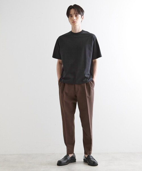 tk.TAKEO KIKUCHI(ティーケータケオキクチ)の「◆【セットアップ対応】360度ストレッチ ワイドテーパードパンツ(その他パンツ・メンズ・ブラック/ブルー/ブラウン系その他・01/02/03/04)」の7枚目の写真