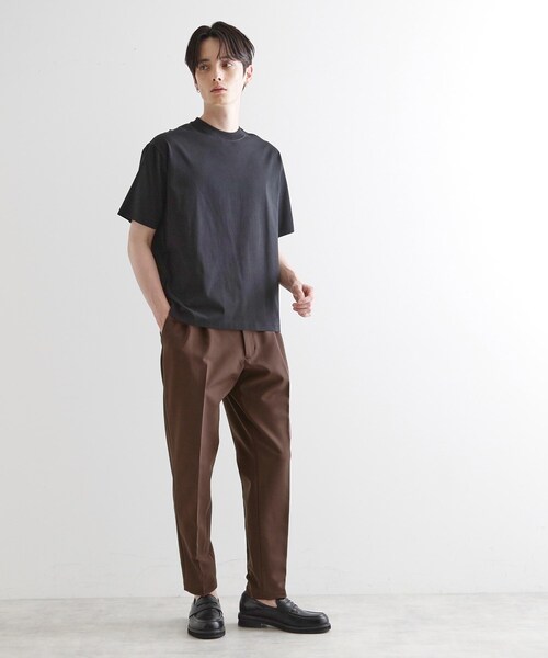 tk.TAKEO KIKUCHI(ティーケータケオキクチ)の「◆【セットアップ対応】360度ストレッチ ワイドテーパードパンツ(その他パンツ・メンズ・ブラック/ブルー/ブラウン系その他・01/02/03/04)」の8枚目の写真
