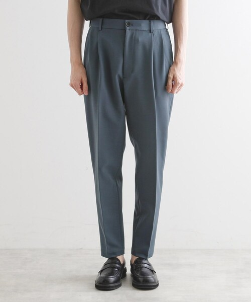 tk.TAKEO KIKUCHI(ティーケータケオキクチ)の「◆【セットアップ対応】360度ストレッチ ワイドテーパードパンツ(その他パンツ・メンズ・ブラック/ブルー/ブラウン系その他・01/02/03/04)」の14枚目の写真