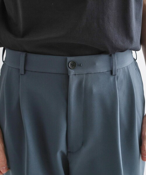 tk.TAKEO KIKUCHI(ティーケータケオキクチ)の「◆【セットアップ対応】360度ストレッチ ワイドテーパードパンツ(その他パンツ・メンズ・ブラック/ブルー/ブラウン系その他・01/02/03/04)」の17枚目の写真