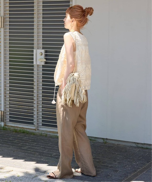 追加3》【WEB限定】手洗い可 / メッシュ刺繍ベスト（その他