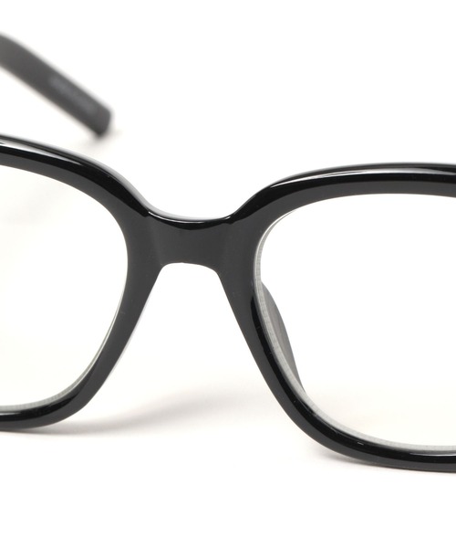 niko and...（ニコアンド）の「オリジナル太縁伊達メガネ（メガネ・レディース・ベージュ/ブラック・FREE）」の4枚目の写真