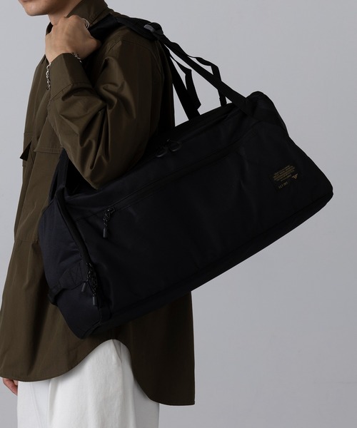 FORECAST(フォーキャスト)の「【FORECAST】3WAY ボストンバッグ トラベルバッグ 35L 大容量 旅行 アウトドア キャンプ 9126(ボストンバッグ・メンズ・カーキ/ブラック・FREE)」の2枚目の写真