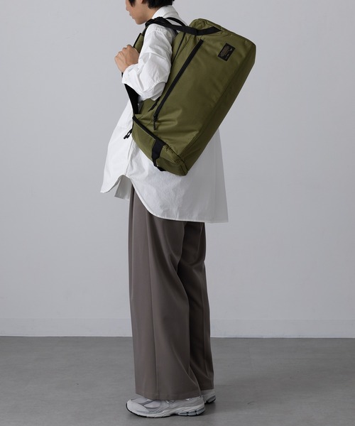FORECAST(フォーキャスト)の「【FORECAST】3WAY ボストンバッグ トラベルバッグ 35L 大容量 旅行 アウトドア キャンプ 9126(ボストンバッグ・メンズ・カーキ/ブラック・FREE)」の16枚目の写真