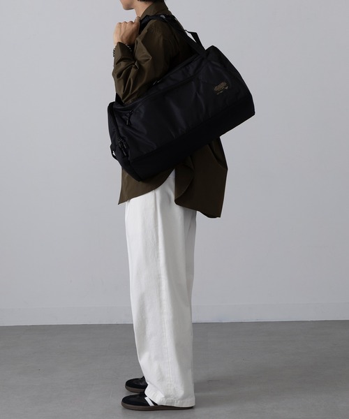 FORECAST(フォーキャスト)の「【FORECAST】3WAY ボストンバッグ トラベルバッグ 35L 大容量 旅行 アウトドア キャンプ 9126(ボストンバッグ・メンズ・カーキ/ブラック・FREE)」の5枚目の写真